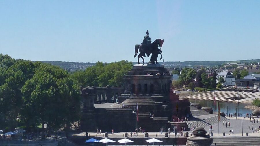 Koblenz: Old Town Tour with the Ehrenbreitstein Fortress - Münzplatz: where coins, Romans, and Koblenz’s name meet