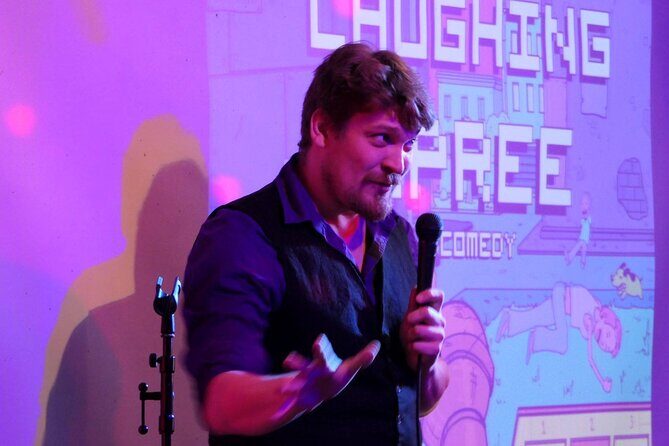 Laughing Spree - English Comedy Show on a Boat - Timing in real life: doors at 8, show at 9