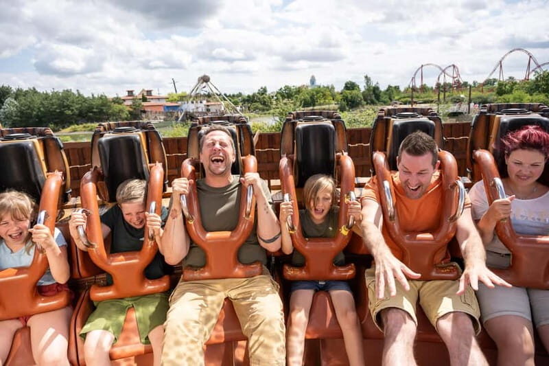 Leipzig: Belantis Theme Park Admission Ticket - Summer 2025: BMX stunts and the splash playground for peak heat
