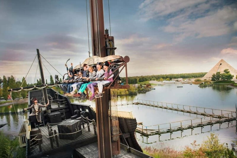 Leipzig: Belantis Theme Park Admission Ticket - Themed worlds you can use as a navigation game