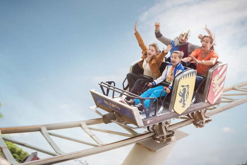Leipzig: Belantis Theme Park Admission Ticket - Food, water, and the 2€ reusable cup deposit