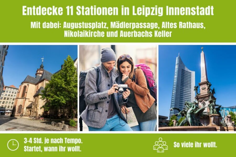 Leipzig City Centre: Scavenger Hunt Self-Guided Tour - Old Stock Exchange (Alte Handelsbörse) and the Leipzig town hall