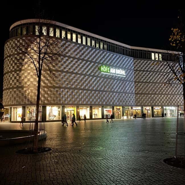 Leipzig Night Watchman 2.0: modern evening tour – entertaining & visually stunning! - Finding the start: Stadtstromer Leipzig in Höfe am Brühl