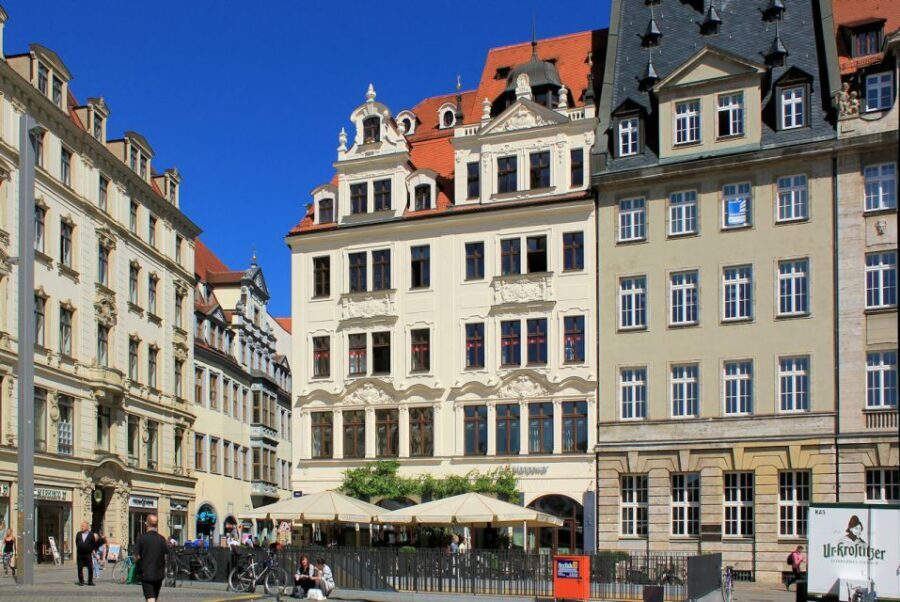 Leipzig: Private Tour of the Old City - Naschmarkt and the Goethe Monument: A Square You Can Feel in Your Legs