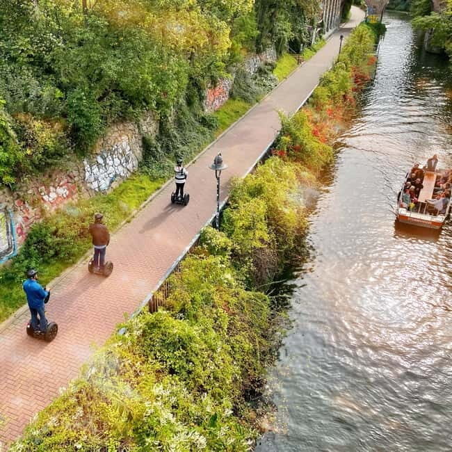 Leipzig: Segway tour, driving fun along sights with headsets - Key highlights worth aiming for