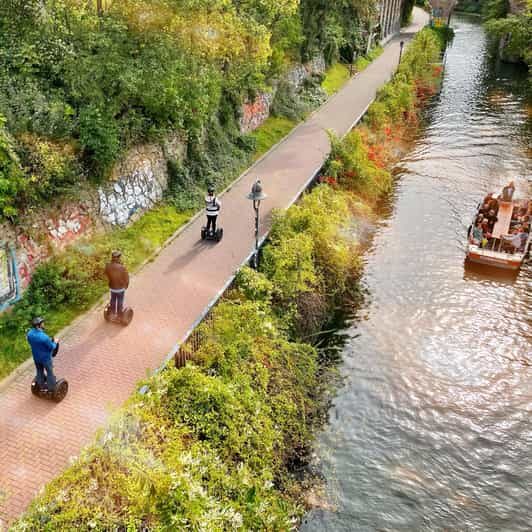 Leipzig: Segway tour, driving fun along sights with headsets - Gründerzeit Architecture and the Karl-Heine Canal Moment