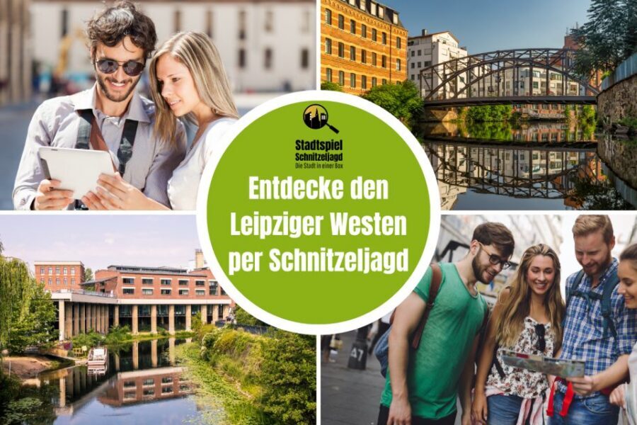 Leipziger Westen originell entdecken auf eigene Faust - Your Route from Palmengartenwehr to Clara Zetkin Park