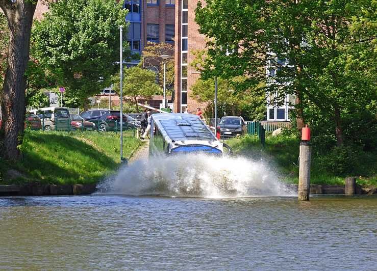 Lübeck: 1-Hour Splash Bus City Tour - Route and views: seven towers, Holsten Gate, and the old-town skyline