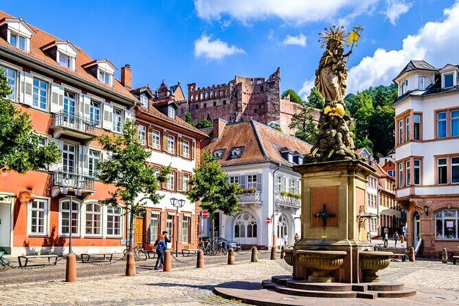 magnificent historic Heidelberg, private Tour, from Frankfurt - Heiliggeistkirche and the Peace-First Theme in Heidelberg