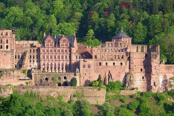 magnificent historic Heidelberg, private Tour, from Frankfurt - Schloss Heidelberg: The View Stop That Sets the Tone
