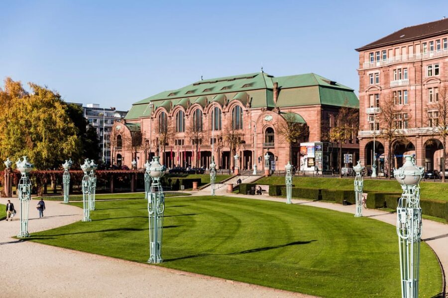 Mannheim, guided walking tour: surprise tour - Starting At The Mannheim Water Tower: A 2-Hour Walking Rhythm