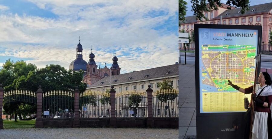 Mannheim: Public Night Watchman Tour with Night Watchwoman Marie - Mannheim Baroque Palace: Power in the Background, Stories in the Front
