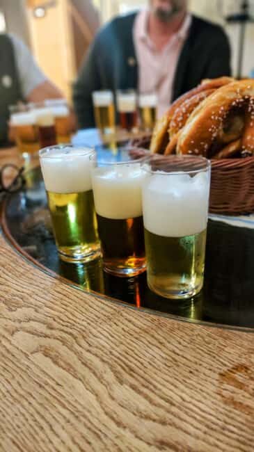 Munich and its beer—an unforgettable beer tour with beer tasting - Der Pschorr finish: the medieval town-house flavor of Oktoberfest Munich