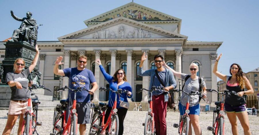 Munich: Bike Tour with Beer Garden Break - Meeting Fat Tire Tours at Karlsplatz 4 without the stress