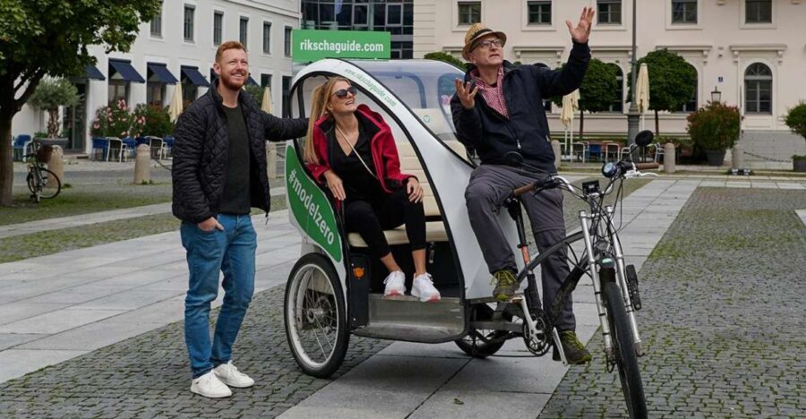 Munich: City Highlights Rickshaw Tour - Seat reality: comfort is good, but space has rules