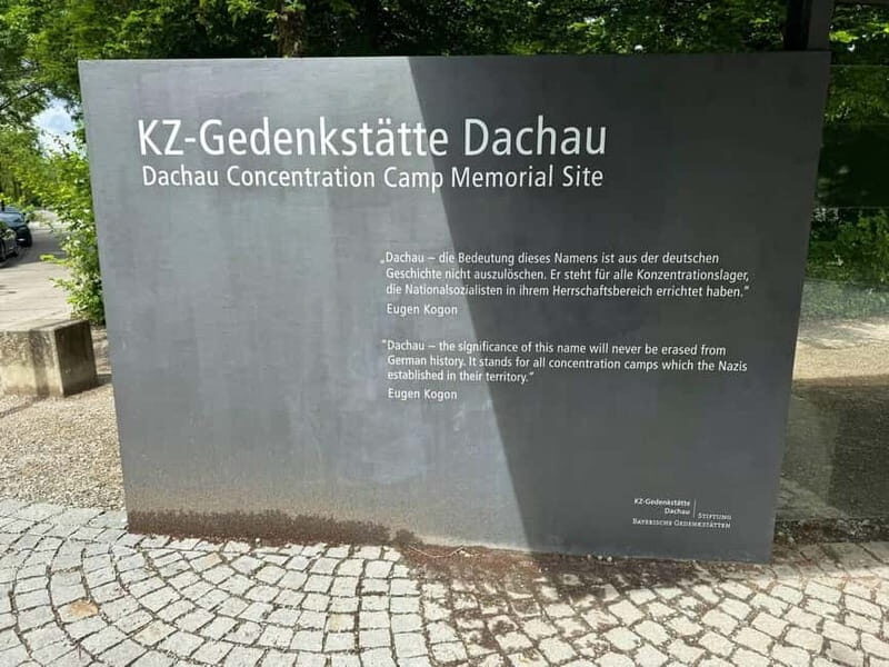 Munich: Dachau Concentration Camp Private Tour by Car - Dachau Memorial Site: the short drive that reshapes your day
