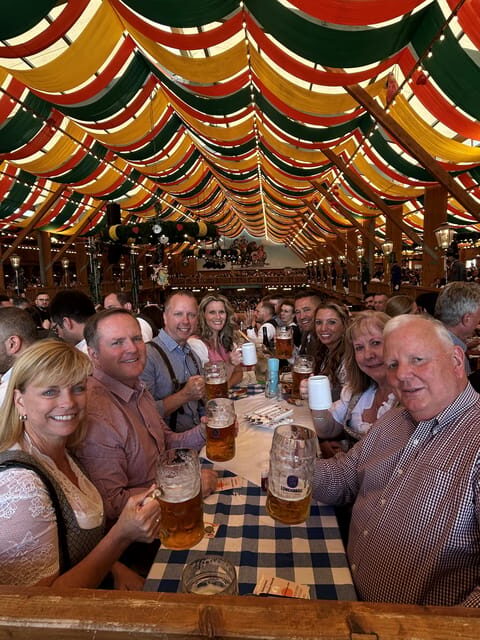 Munich: Guided Oktoberfest Experience with Beer and Lunch - The beer situation: 2 liters included, plus how to pace yourself like a pro
