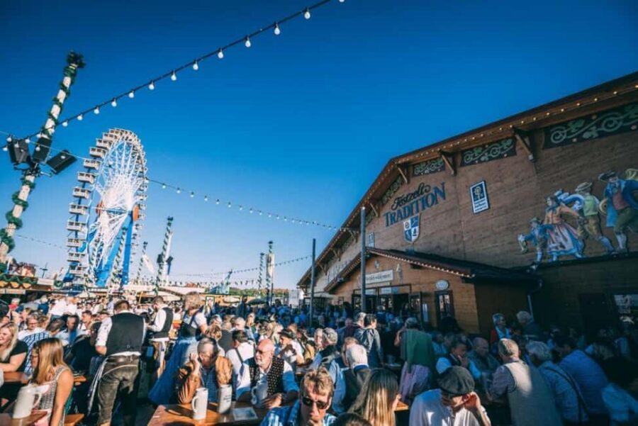 Munich: Löwenbräu Oktoberfest evening with table reservation - Your Beer and Chicken: What’s Included (and Why It Helps Your Budget)