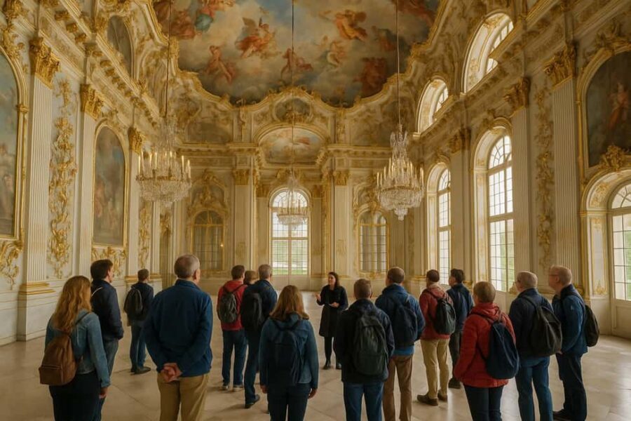 Munich Nymphenburg Palace Tickets and Tour, Carriage Museum - Getting into the palace: skip-the-line works, but reality still hits at security