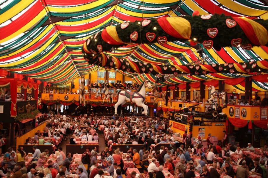 Munich: Oktoberfest Big Beer Tent Evening Table Reservation - Price and value: $453 per person and where the money goes