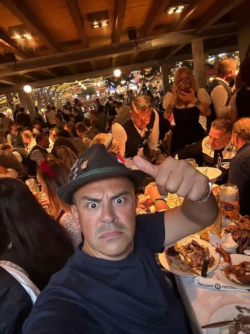 Munich: Oktoberfest Big Beer Tent Evening Table Reservation - Packing limits and what security will reject
