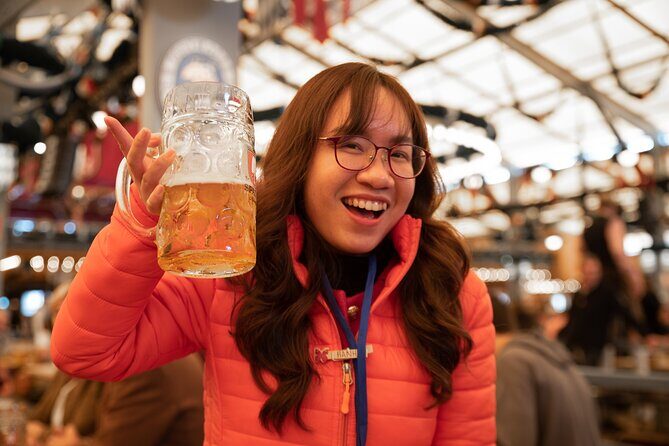 Munich Oktoberfest Tour with Beer Hall Table Reservations - Wirtsbudenstrasse and Ruhmeshalle: Getting Context Without Extra Time