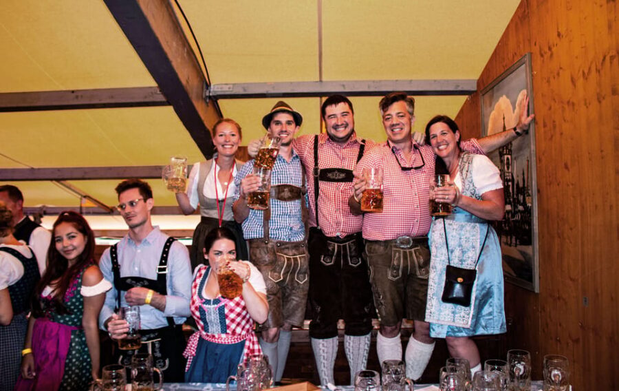 Munich: Oktoberfest Tour with Tent Reservation, Food & Beer - Stop 1 Through Stop 3: Grounds Tour With Markets and Photo Stops
