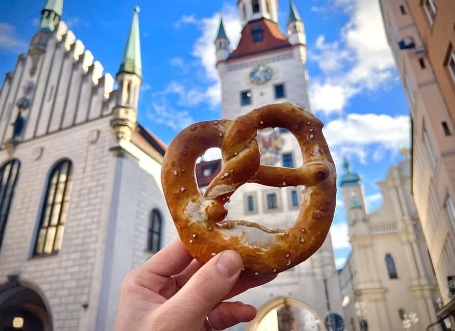 Munich: Old Town Food Tour with 10+ Tastings, Beer & Pretzel - Leberkäse at a historic butcher: Munich street food you can actually taste