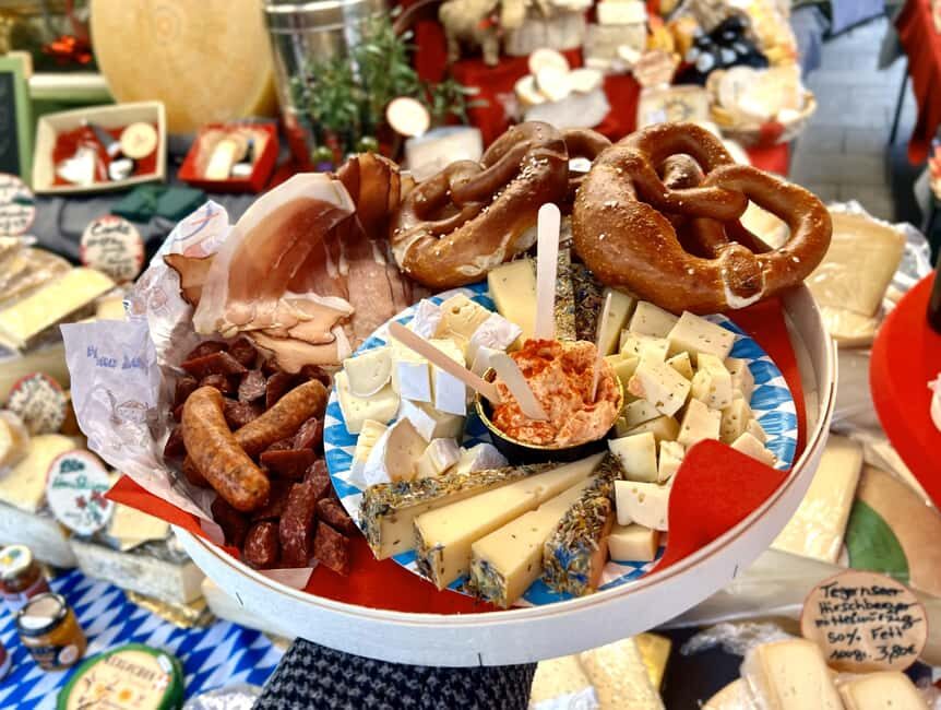 Munich: Old Town Food Tour with 10+ Tastings, Beer & Pretzel - Weißwurstfrühstück (morning) or Rostbratwurst (afternoon): breakfast as culture