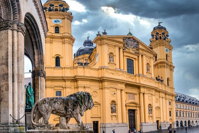 Munich: Old Town Highlights Private Walking Tour - Odeonsplatz and Theatine Church: 4-hour history with architecture payoff