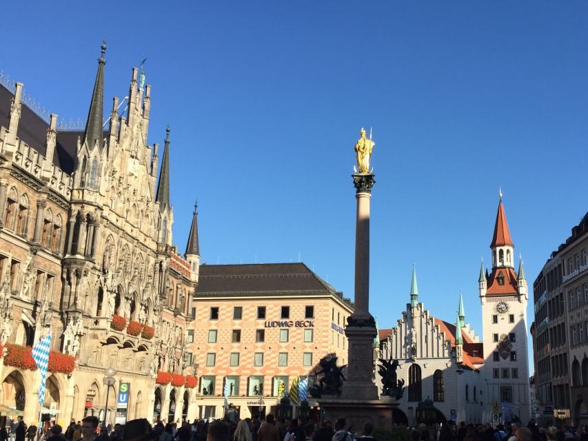 Munich: Private Half-Day Guided Walking Tour - Meeting point, timing, and how the walk is paced