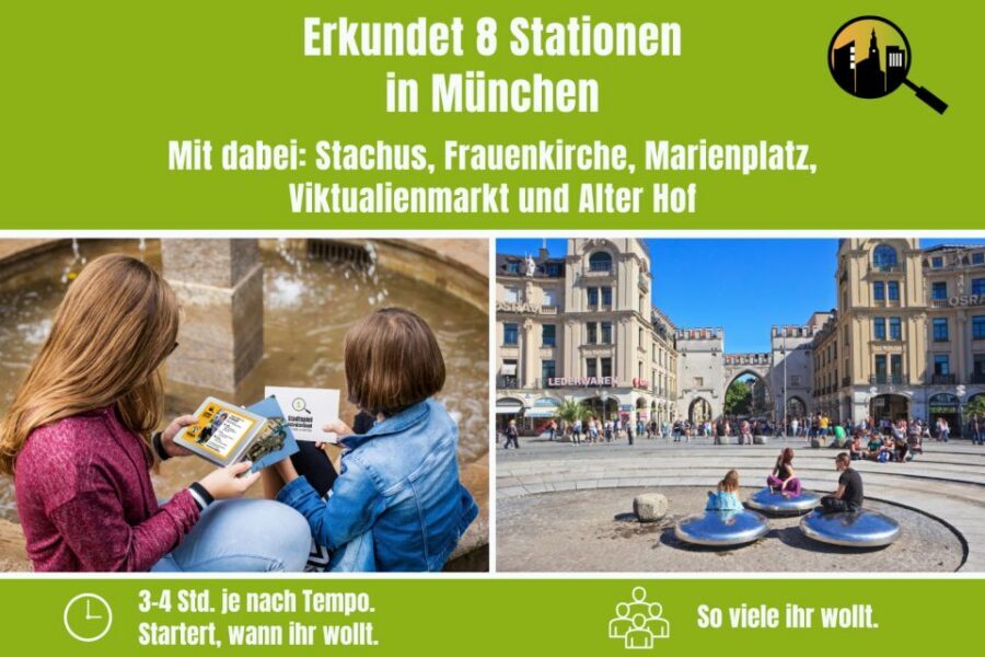 Munich: Scavenger Hunt Self-Guided Tour for Children - Group value: $47 per group up to 10