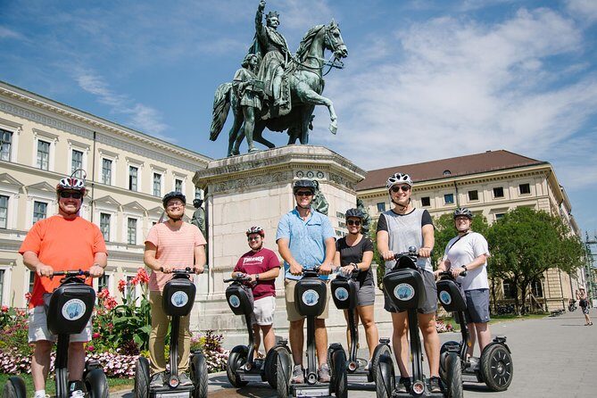 Munich Segway Tour - English Garden and the Museum Passing Moments