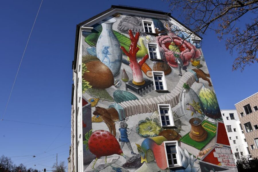 Munich: Street Art Bike Tour - Marienplatz to Giesing: how the route helps you escape crowds