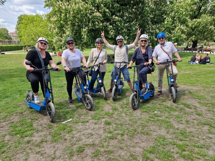 Munich: Top Sights Guided E-Scooter Tour - Eisbachsurfer: The Scenic Surprise Moment
