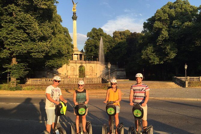 Munich's Highlights 3-hour Segway Tour - From bridges to the Isar: Maximiliansanlagen, Friedensengel, and river views