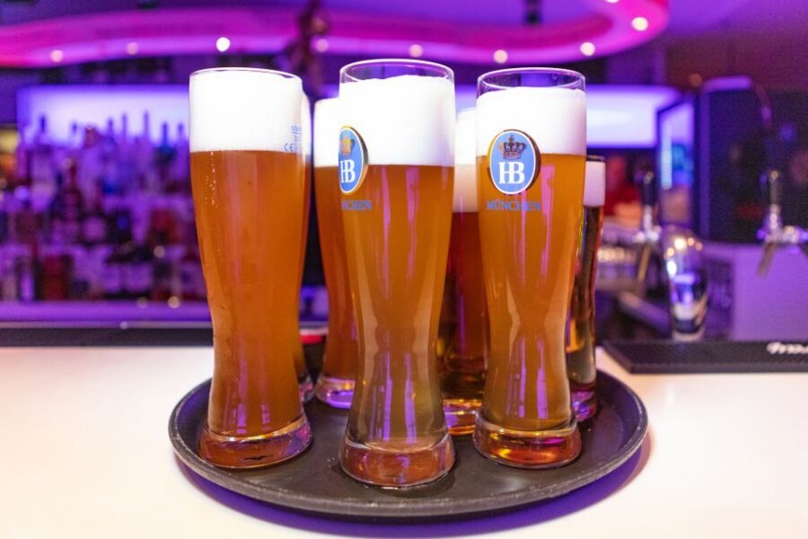 Munich's Original Pub Crawl - Where You Start: Starbucks at Karlsplatz Fountain
