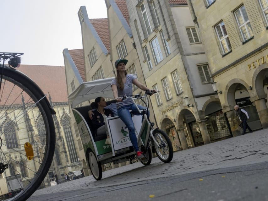 Münster: Beer Tasting Rickshaw Tour - The 90-minute flow: what you actually do