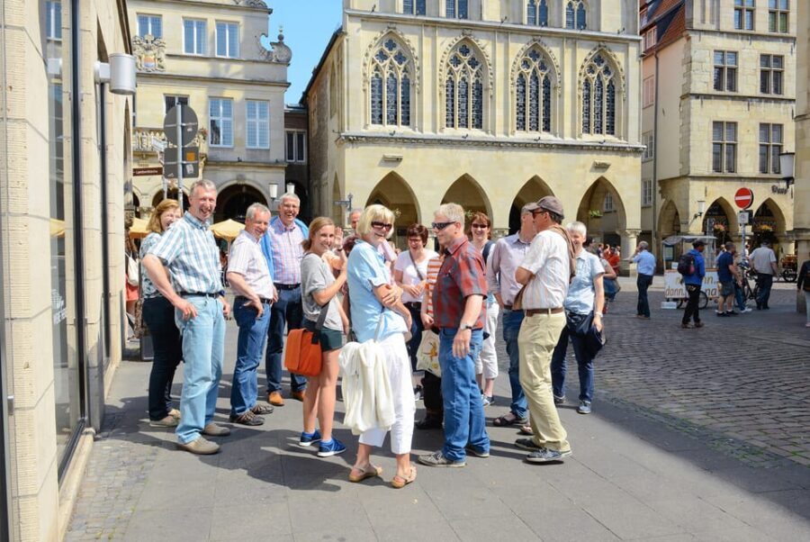 Münster: Old Town Highlights Guided Tour - Erbdrostenhof and Clemenskirche: Baroque style you can actually recognize