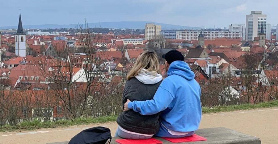 Mystery Backpack 2p: explore the city with an Erfurt novel - Choose Your Theme: Woad, Beer, Jewish Life, Monastery Crimes, or Luther