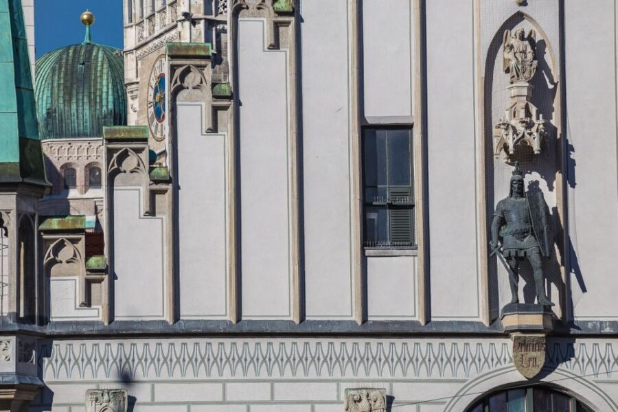 Mystic Munich - Sagas and Legends of the Old Town - Meeting at Marienplatz: Toy Museum entrance under the Old Town Hall