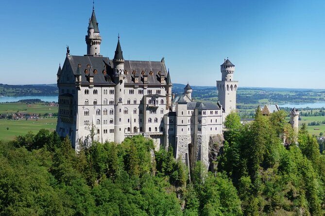 Neuschwanstein & Linderhof Castle Luxury Private Tour from Munich - Neuschwanstein: the Cinderella-like castle, plus the stair reality