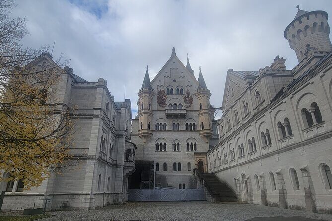 Neuschwanstein, Wieskirche, Oberammergau, Linderhof from Fuessen - Neuschwanstein from Marienbrücke: shuttle views and the castle interior tour