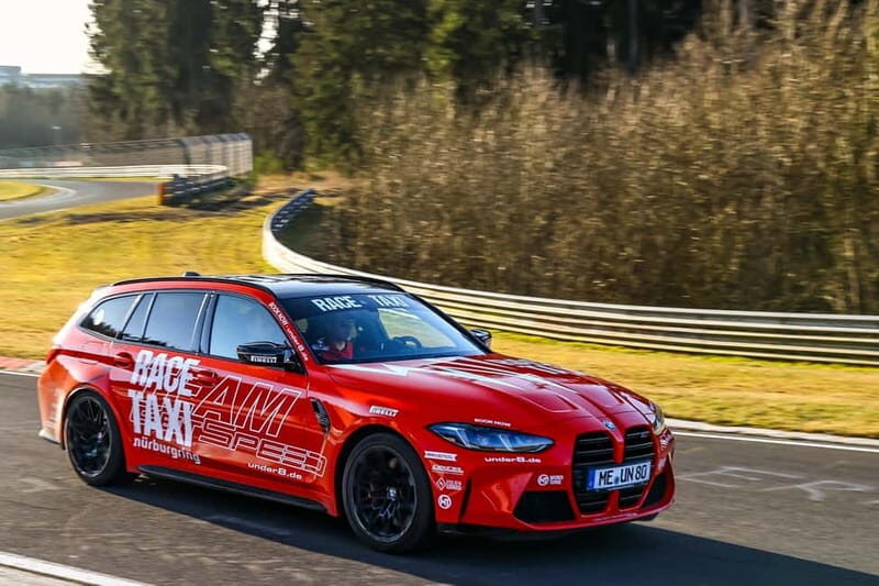Nürburgring Nordschleife: Co-Pilot in a BMW M3 Comp. Touring - Entering The Nürburgring Nordschleife: your check-in moment