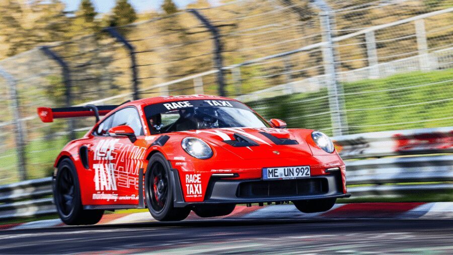 Nürburgring Nordschleife: Co-Pilot in a Porsche 911 GT3 RS - After the Lap: Your Certificate, Photo, and One RedBull