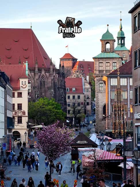 Nuremberg: Castle and Old Town Tour – including admission tickets and red beer tasting - Pegnitz River bridges: Hangman’s Bridge and the scenic photo run