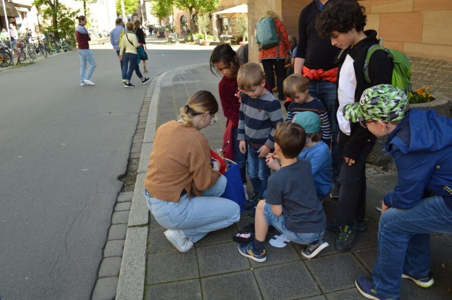 Nuremberg: Medieval Time Travel for Kids - Liebesinsel and Fleischhauerbrunnen: short stops with real payoff