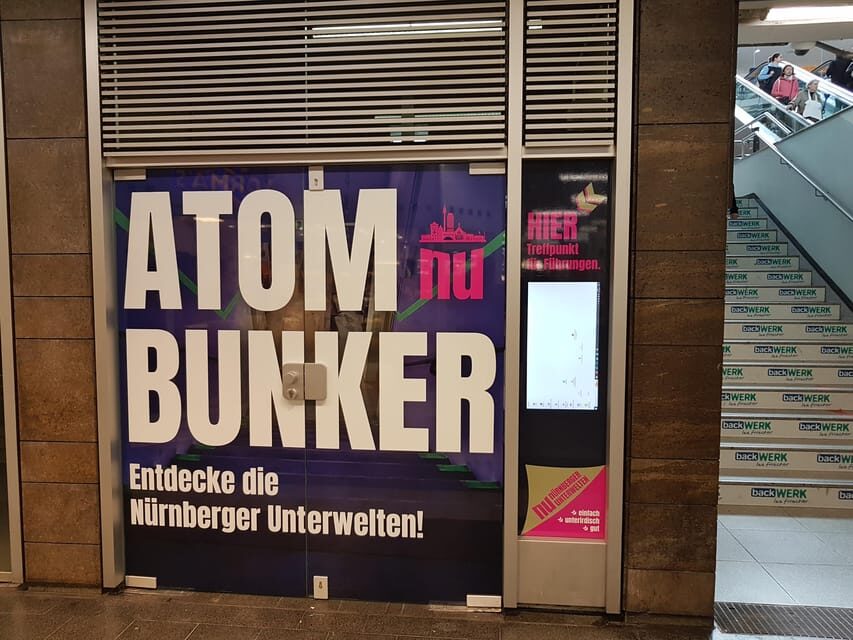 Nuremberg: Nuclear Bunker in Main Railway Station - Finding The Entrance Under Nürnberg Hauptbahnhof (Meet at Yorma’s)