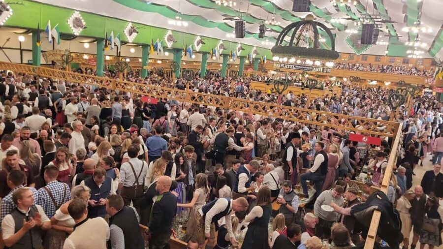 Oktoberfest Tour with Beer and Lunch in one of the big tents - Alcohol pacing, comfort, and bag rules inside the festival
