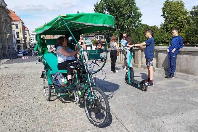 One Up to 3 Rickshaws(6 GUESTS)-Taylor Made Rickshaw Berlin Tour - Alexanderplatz and Berliner Fernsehturm: Fast Start, Big Views, Ticket Reality